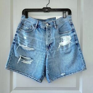 NWT American Eagle 90s Boyfriend Long-length Jean Shorts